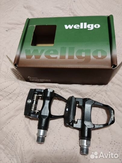 Контактные педали wellgo road