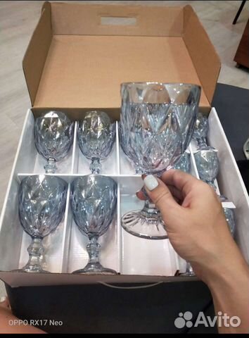 Набор бокалов и рюмок