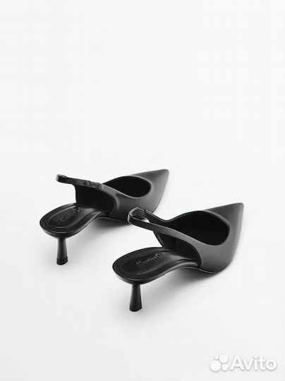 Туфли слингбэки massimo dutti