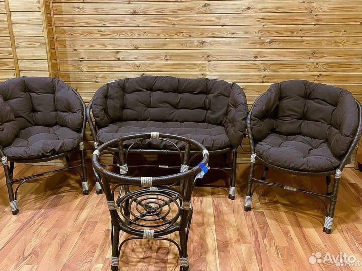 Мебель для сада из ротанга