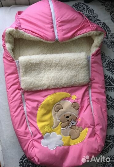 Конверт зимний на овчине