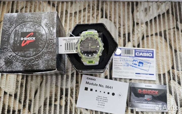 Часы casio g-shock С шагомером GBA-900SM-7A9DR