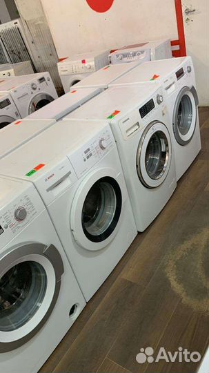 Стиральная машина б/у с гарантией год:Bosch, Lg
