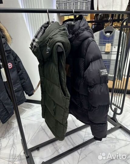 Куртка пуховик burberry