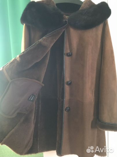 Дубленка натуральная женская 50 52