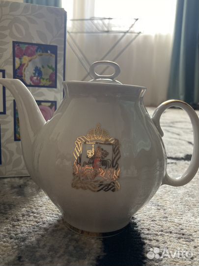 Новый фарфоровый сервиз дулево