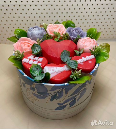 Букеты из мыла ручной работы