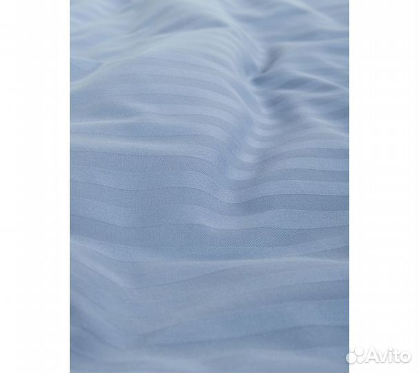 Постельное белье GoodNight Pure Страйп-сатин евро