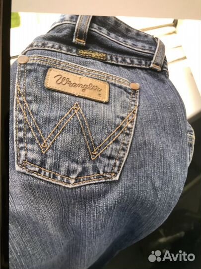 Джинсы wrangler клёш винтаж 1995 год