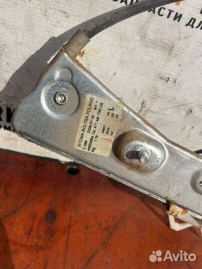 Стеклоподъемник задн. лев. Fiat Panda 1.2 2006