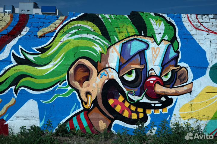 Граффити оформление \ Роспись стен 