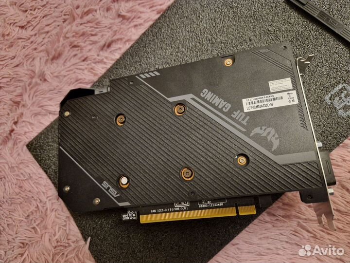 Видеокарта asus GTX 1650 TUF gaming