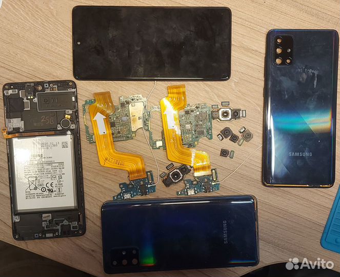 Запчасти Samsung A51 и A71