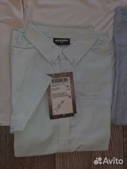 Рубашки Акула нов,поло,одежда в школу 140-146