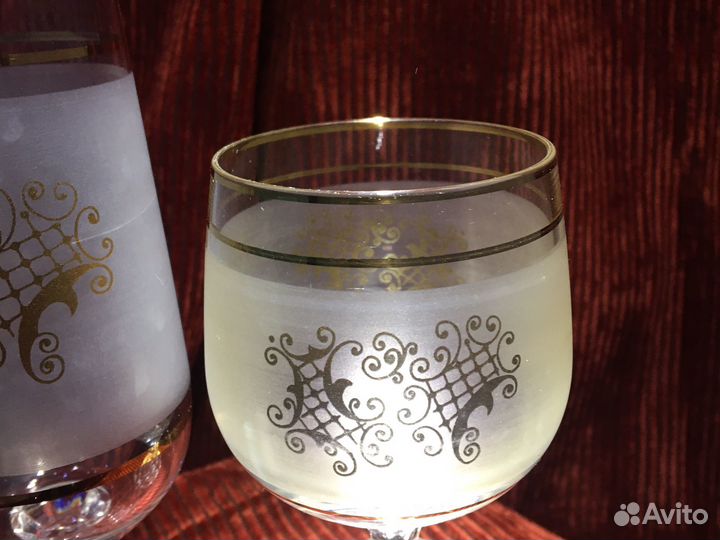 Crystalex Bohemia полный комлект по 6 шт б/у