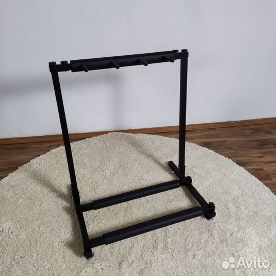 Стойка для гитары складная на 3 гитары