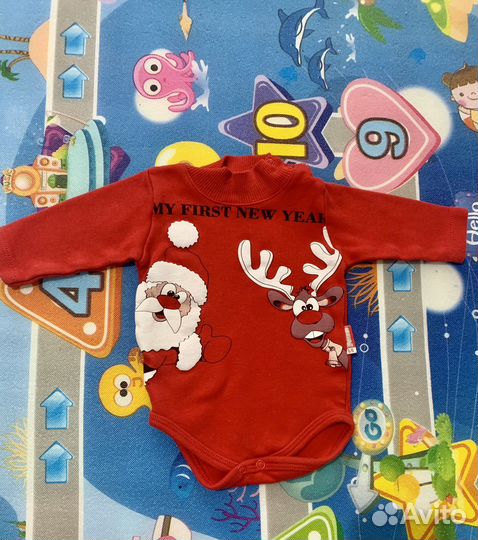 Новогодний костюм 3-6 месяцев
