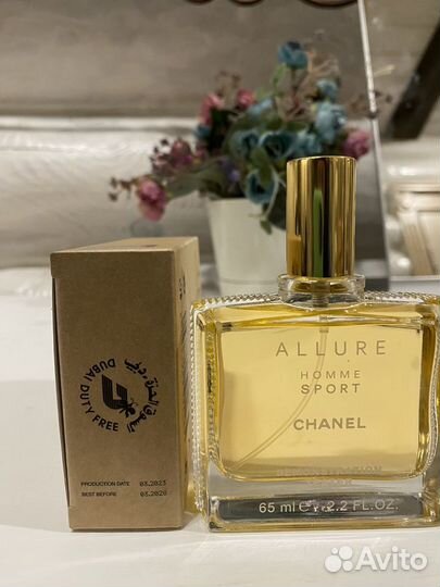 Chanel allure homme sport 65 мл новый мужской