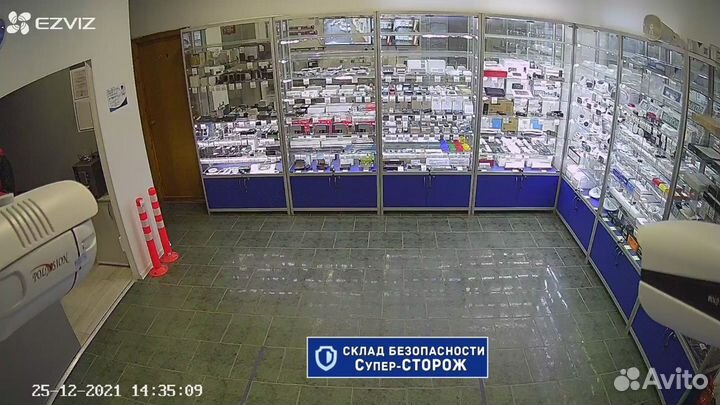 WiFi камеры видеонаблюдения Ezviz с телефона, звук