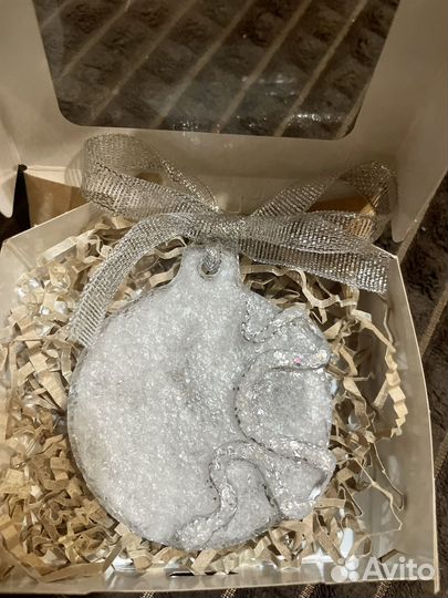 Елочные игрушки из эпоксидной смолы