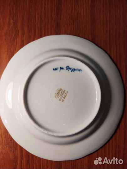 Тарелка Гжель авторская работа