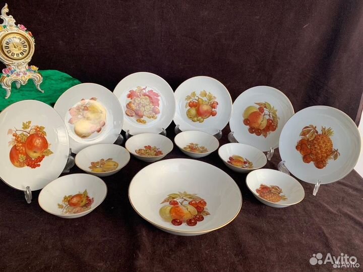 Набор тарелок,Фрукты’’ Германия