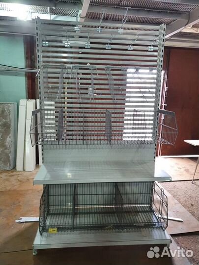 Стеллаж металлический стенка из штанг 500 шт