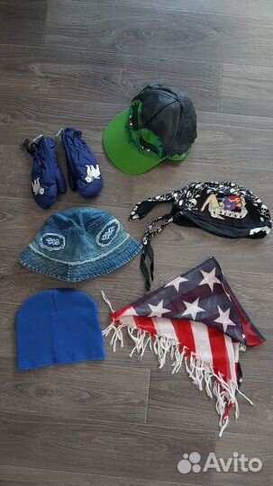 Детские шапки кепки валежки