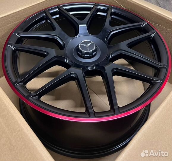 Кованые диски на Mercedes G class Генелдваген R22