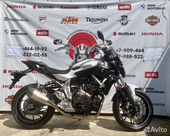 Yamaha MT-07 в наличии без пробега по РФ
