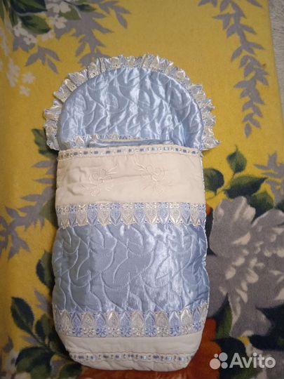 Конверт на выписку для мальчика зима