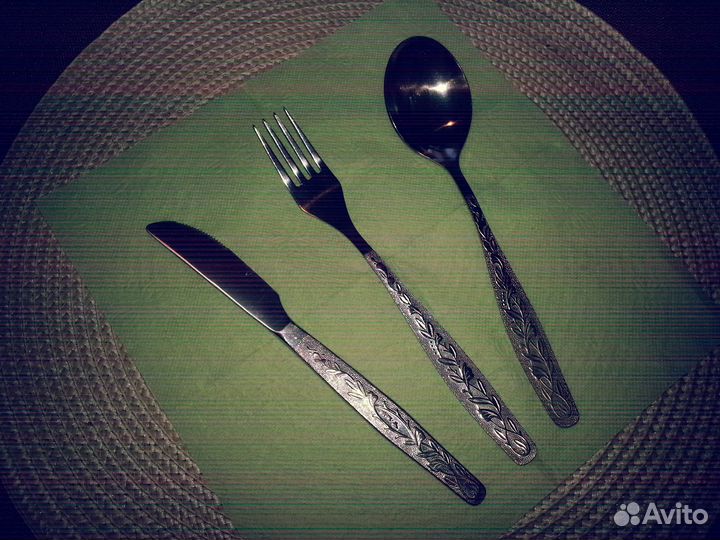 Ложки, вилки, ножи, новые