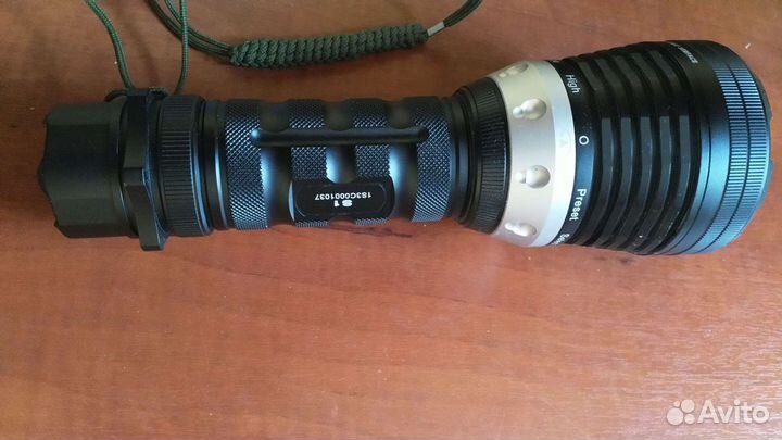 Фонарь для подводной охоты xtar s1