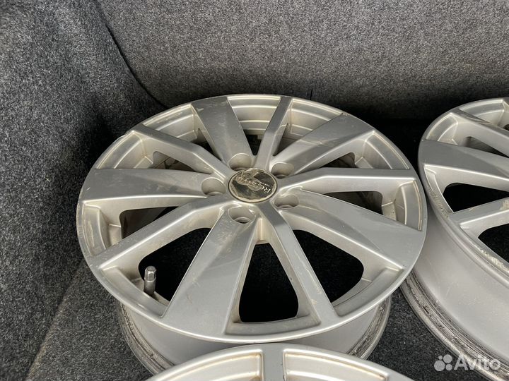 Литые диски r15 5x100 на volkswagen polo