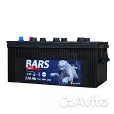 Аккумулятор 12 V- 230 апз (Bars Evro)