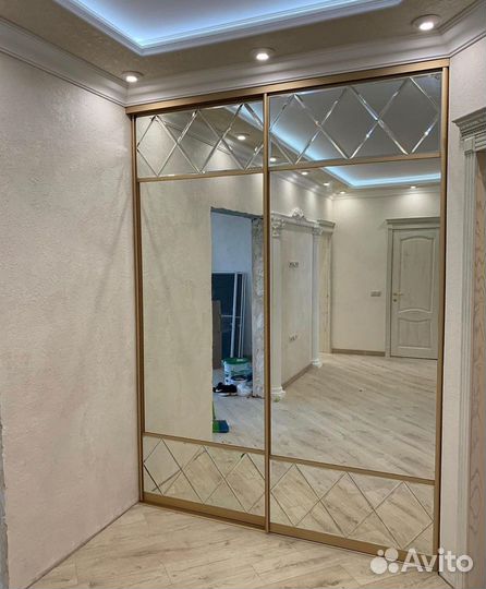 Шкафы купе на заказ. Под ключ