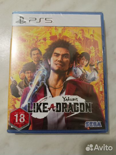 Новая Yakuza: Like a Dragon для PS5