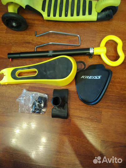 Самокат детский трехколесный