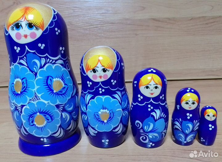 Матрешки 5в 1 большие
