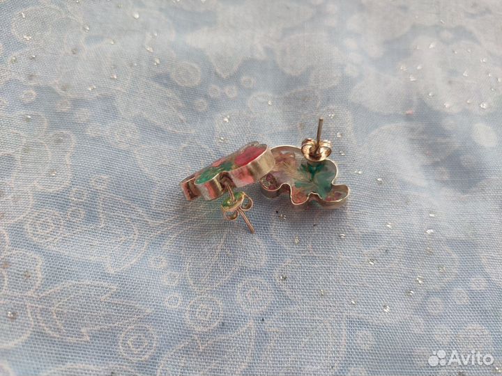 Набор кулон + серьги