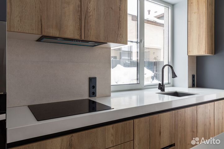 Кухня с островом под размеры