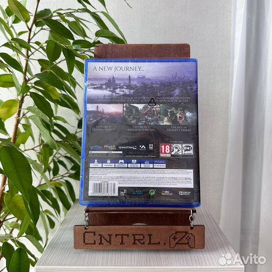 Новый Metro Исход PS4/PS5 Диск