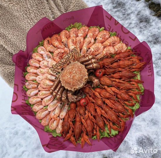 Раки,крабы,мужской букет