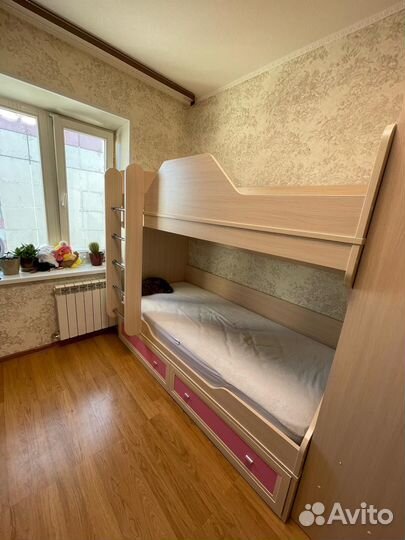 Двухъярусная кровать Лазурит Герда