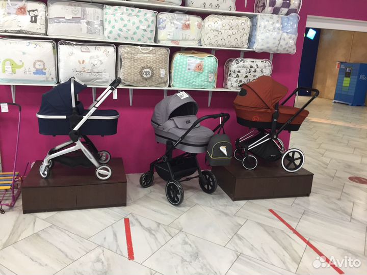 Коляска детская 2в1 3в1 в ассортименте