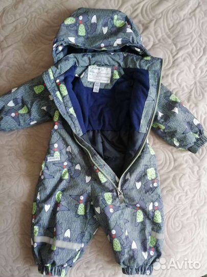 Детский демисезонный комбинезон 74