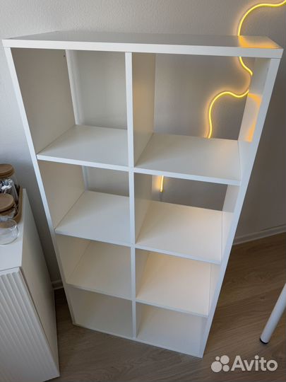Стеллаж IKEA каллакс 8 ячеек