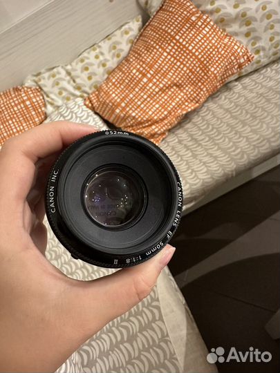 Объектив canon ef 50mm f/1.8 II