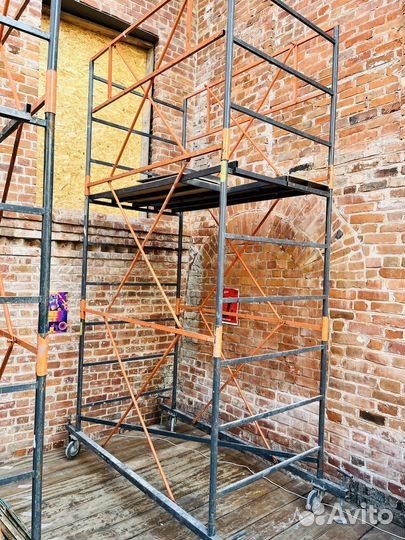 Вышка тура на колесах бу