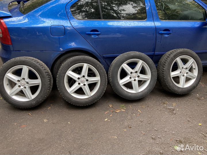 Колеса в сборе r16 Seat\Skoda